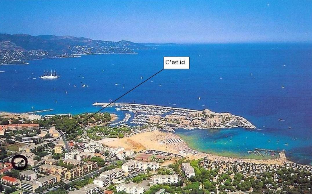 T2 Terrasse, Bormes Les Mimosas La Faviere, 5 Pers, 5 Mn A Pieds Des Plages Et Commerces Exterior foto